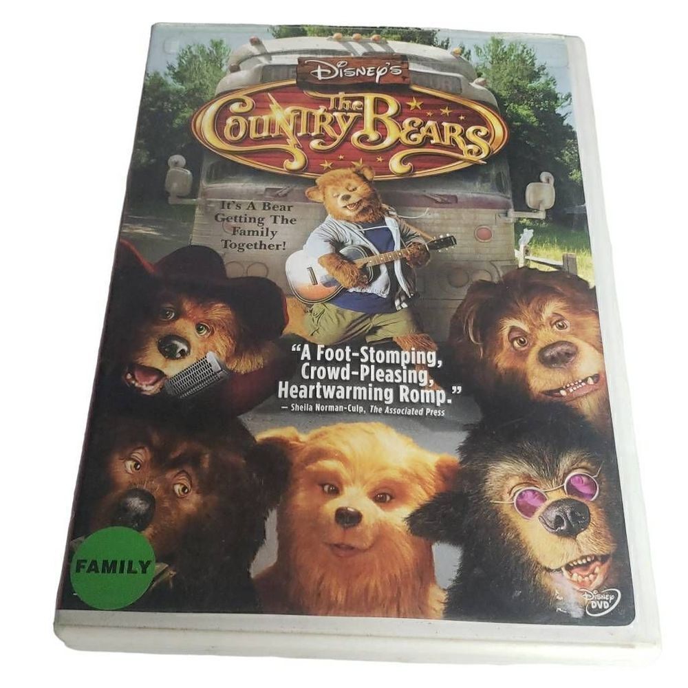 Country Bears Disney DVD
